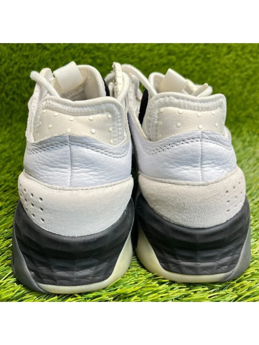 Adidas Streetball Mens Size 6.5 White Black Athletic Basketball Shoes Sneakers_6